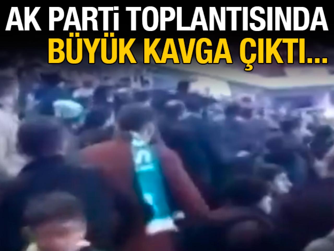 AK Parti ilçe teşkilatları arasında arbede