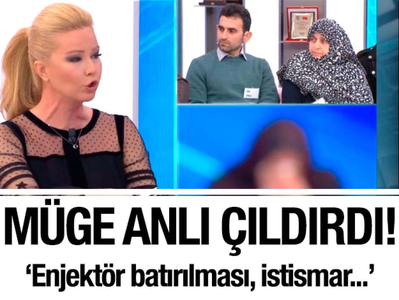 Müge Anlı canlı yayında çıldırdı! Çocuklara enjektörü kim batırdı