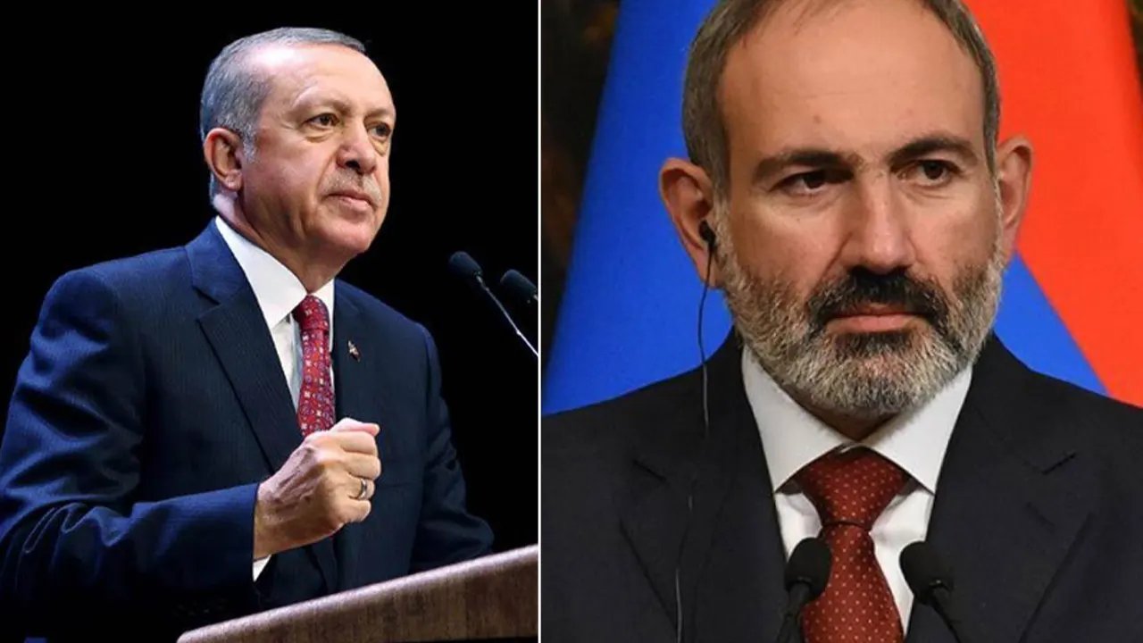 Erdoğan, Ermenistan Başbakanı Paşinyan ile görüştü