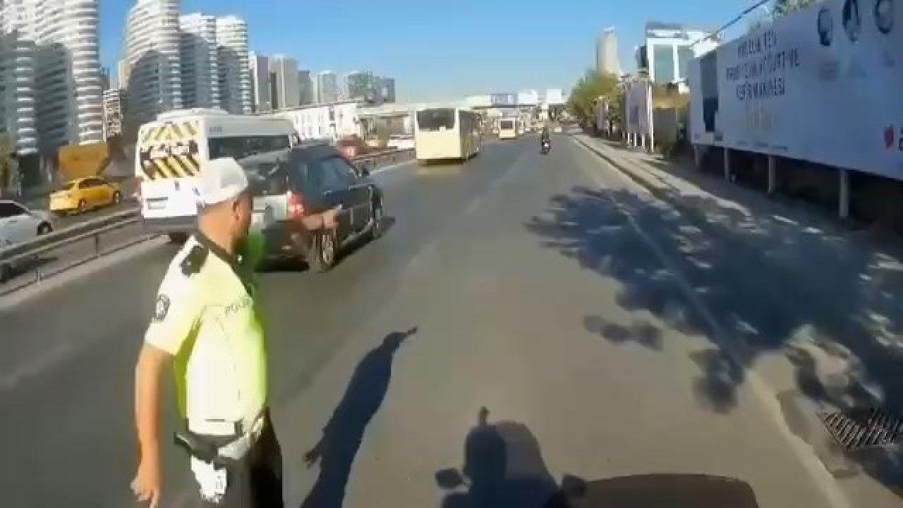 Polisin muhtarı kovalamasına yardım eden motorcu o anları anlattı