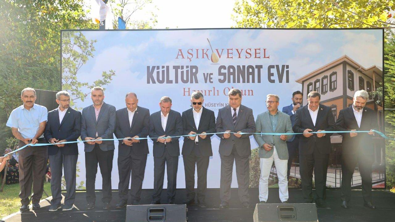 Sultanbeyli’de Aşık Veysel Kültür ve Sanat Evi açıldı