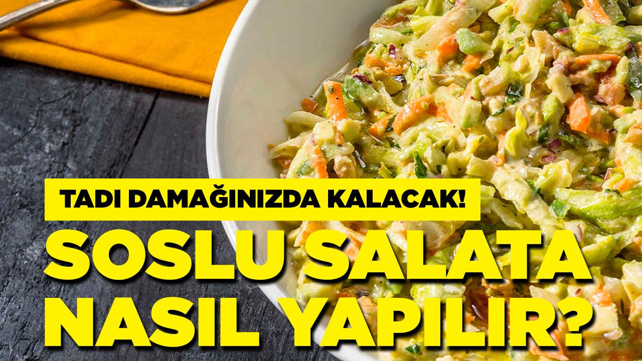 Soslu salata tarifi, nasıl yapılır?