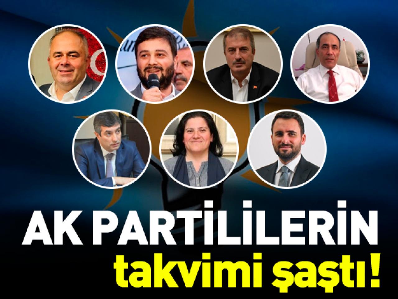 Yedi adayın takvimi şaştı