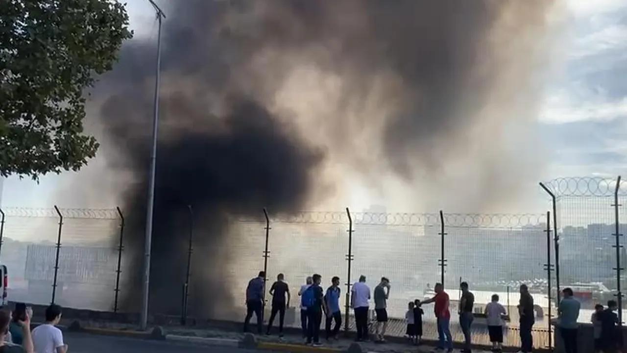 Matbaacılar Sitesi'nde korkutan yangın: 1 kişi hayatını kaybetti