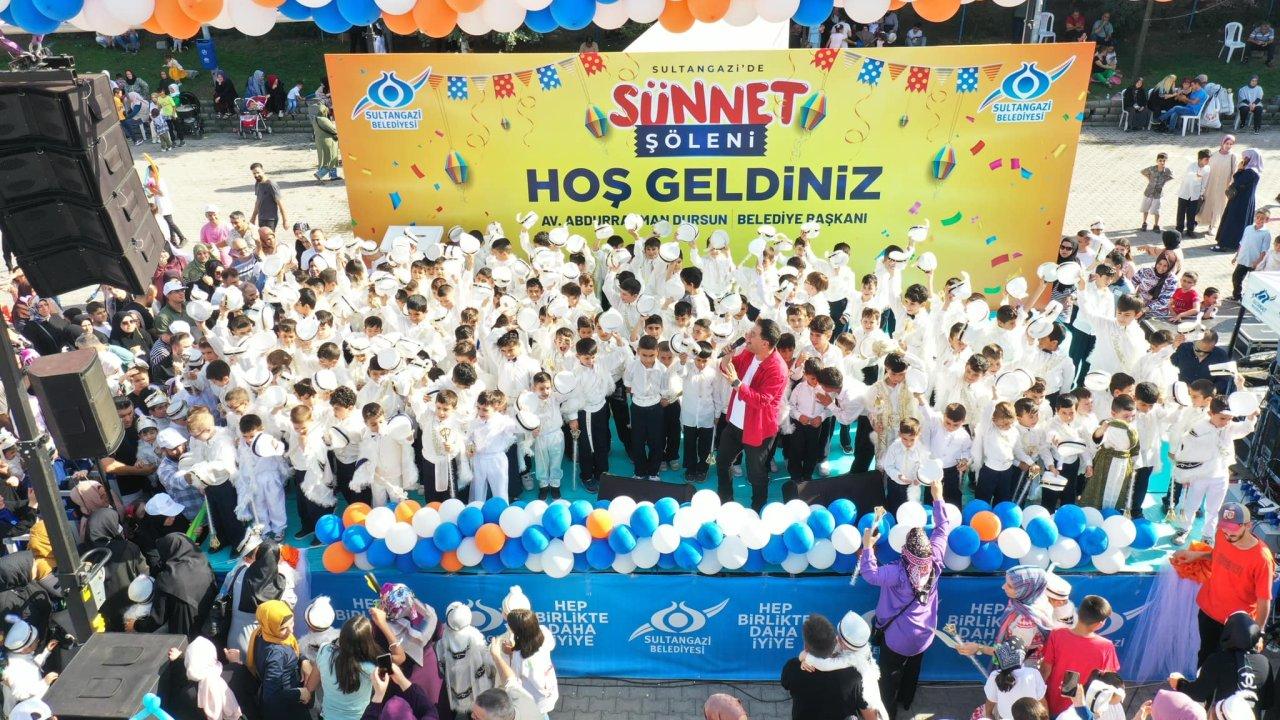 Sultangazi’de toplu sünnet şöleni yapıldı