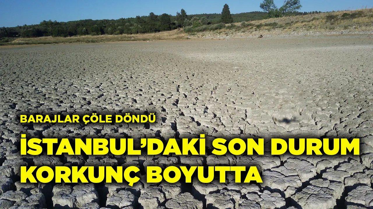 24 Eylül 2023 Pazar Günü İSKİ Baraj Doluluk Oranı, İstanbul Barajları'nda Kuraklık Başladı