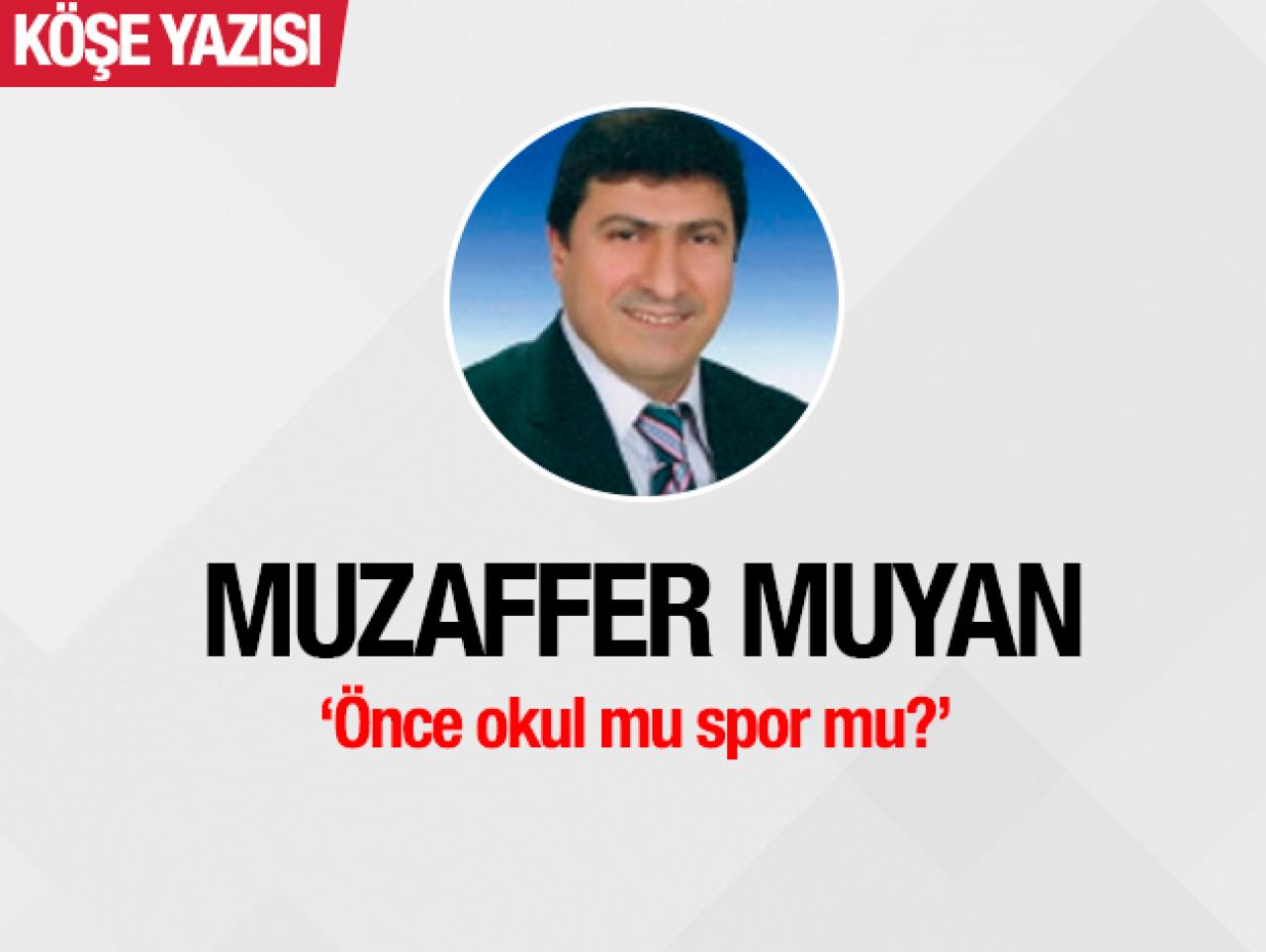 Önce okul mu spor mu?