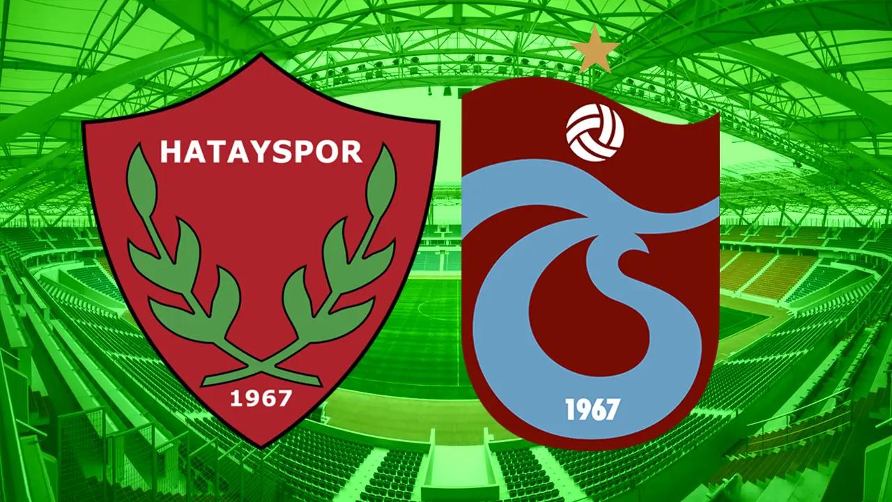 25 Eylül Hatayspor Trabzonspor maçı nasıl şifresiz canlı izlenir? Hatayaspor Trabzonspor canlı izle