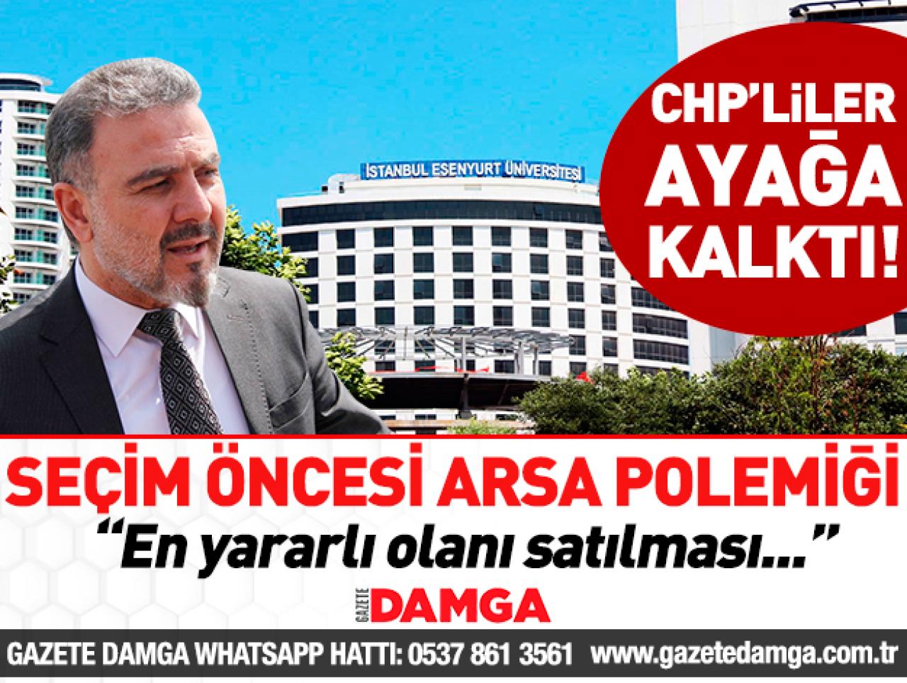 Seçim öncesi arsa polemiği