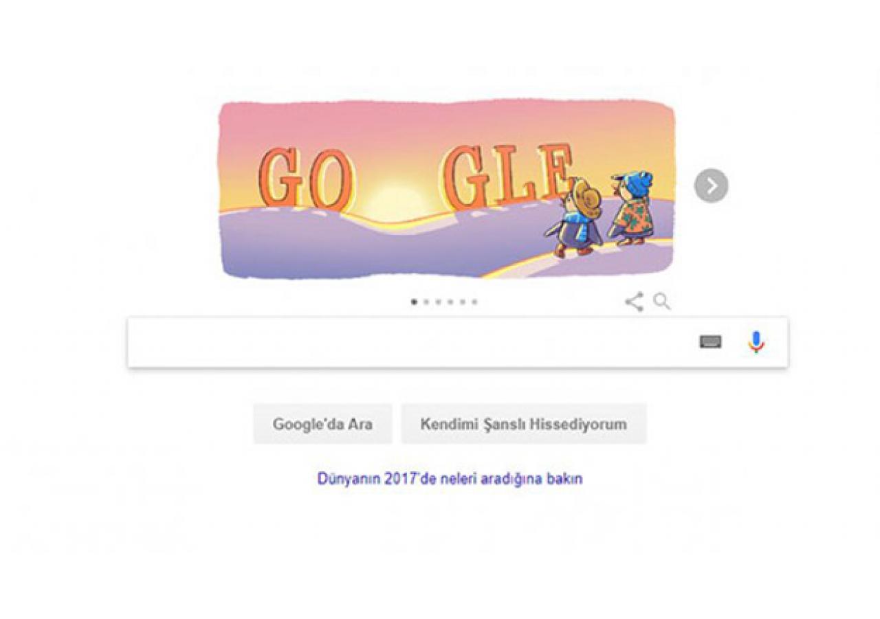 Google'dan 2018'nin ilk günü Doodle'ı