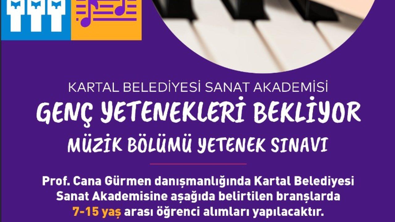 Belediyenin sanat akademisi genç yetenekleri bekliyor