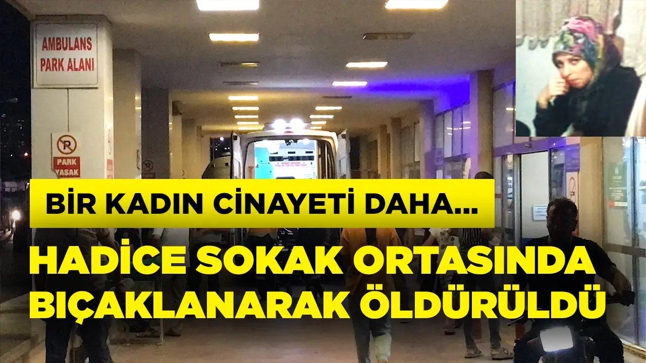 Birlikte yaşadığı kadını sokak ortasında öldürdü