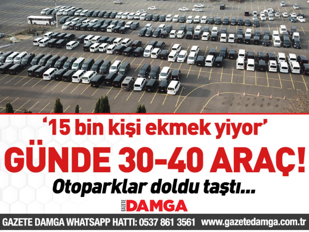 Otoparklar Uber araçlarıyla doldu