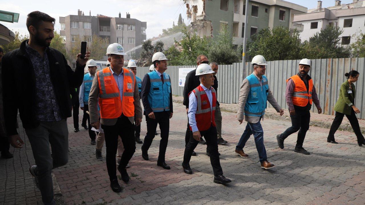 Büyükçekmece’de kentsel dönüşüm yıkımları sürüyor