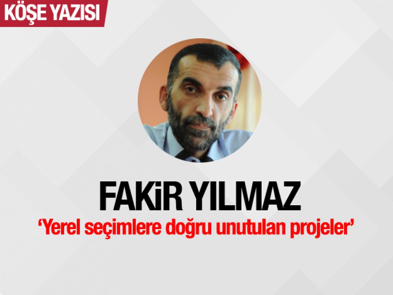 Yerel seçimlere doğru unutulan projeler