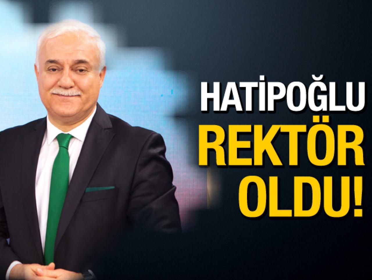 Nihat Hatipoğlu Resmi Gazete kararıyla rektör oldu