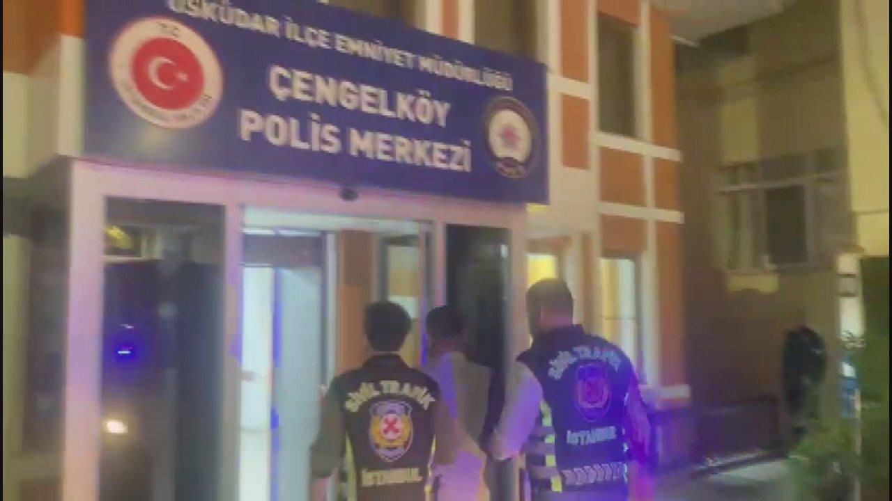 Köprüde dehşeti yaşatan sürücü yakalandı