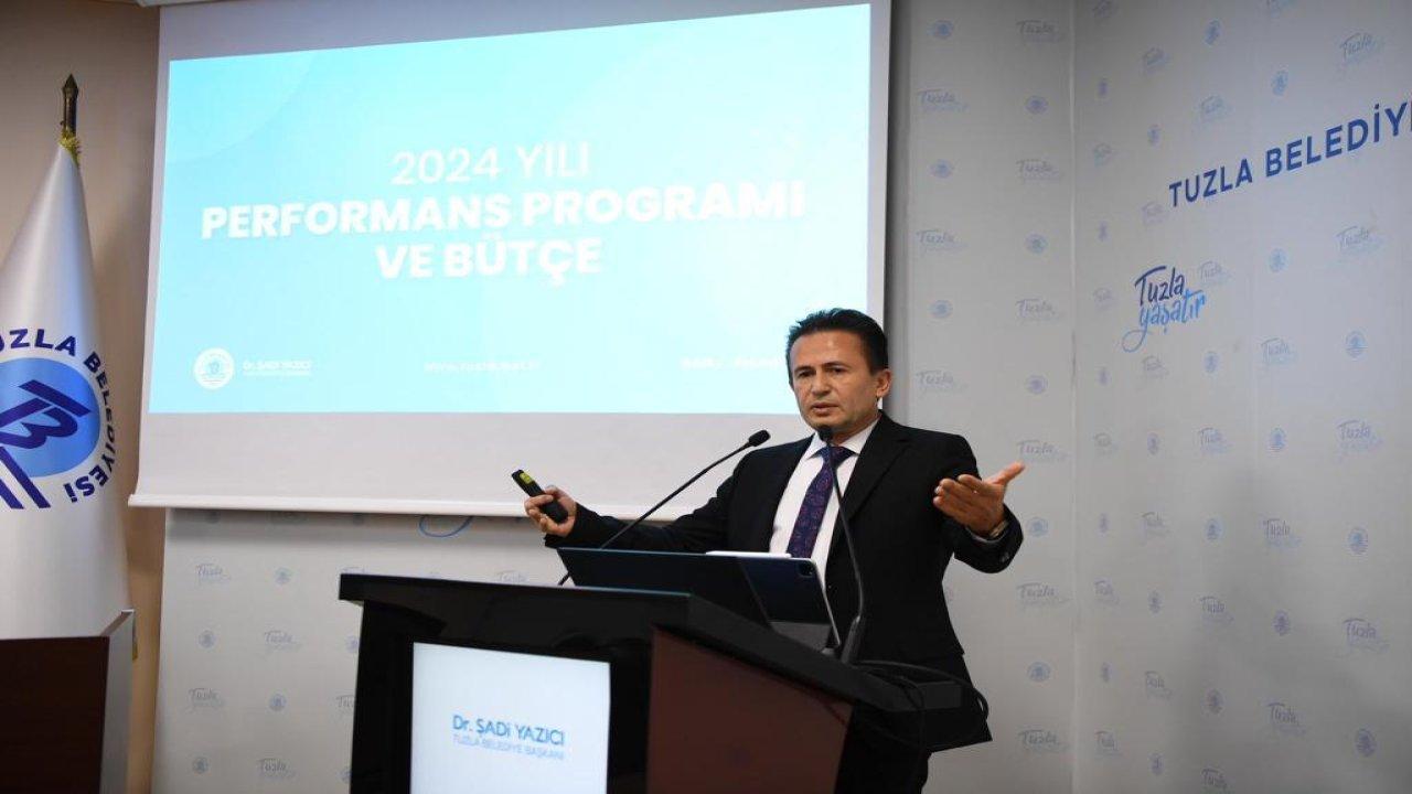 Tuzla Belediye Meclisi’nde 2024 yılı bütçesi oy birliği ile onaylandı