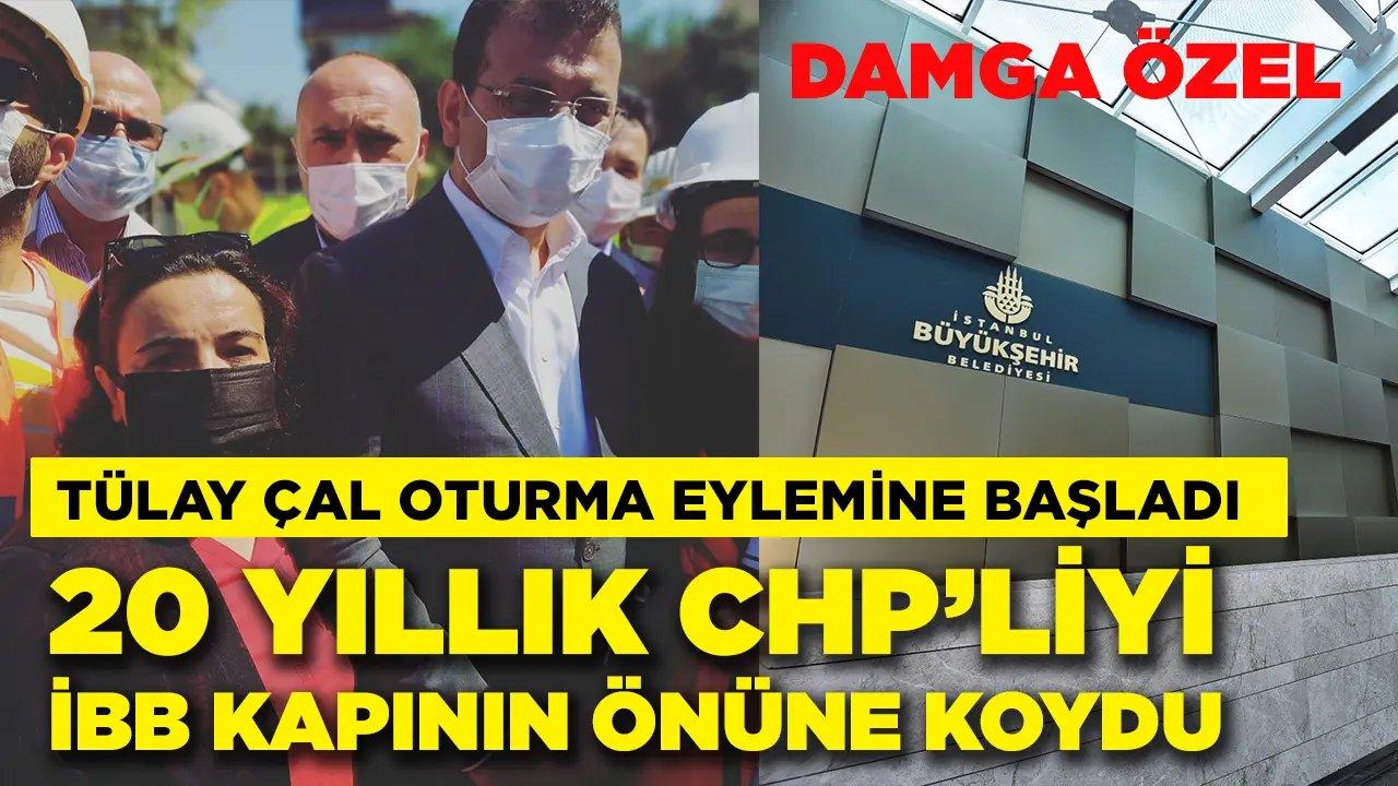 İmamoğlu işe aldı, AK Partili amir kovdu! İBB personeli oturma eyleminde!