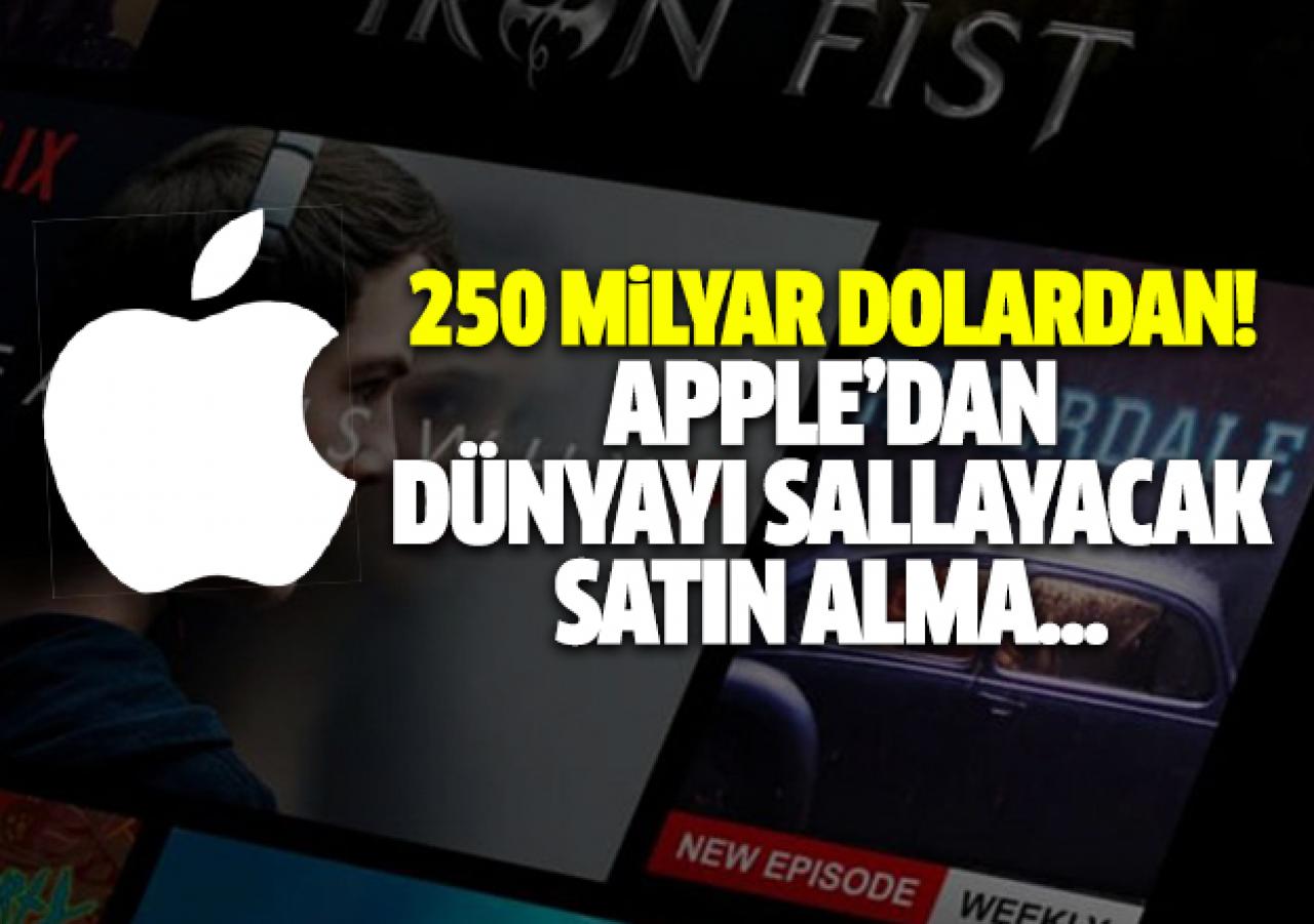 Dünyayı sallayan satın alma iddiası! Apple 250 milyar dolardan...