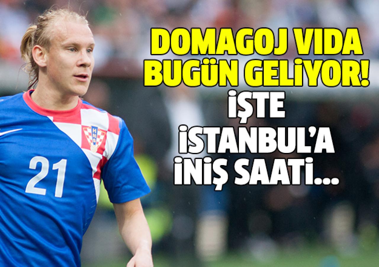 Domagoj Vida İstanbul'a geliyor! Vida'nın uçağı nerede - Uçuş takip sistemi