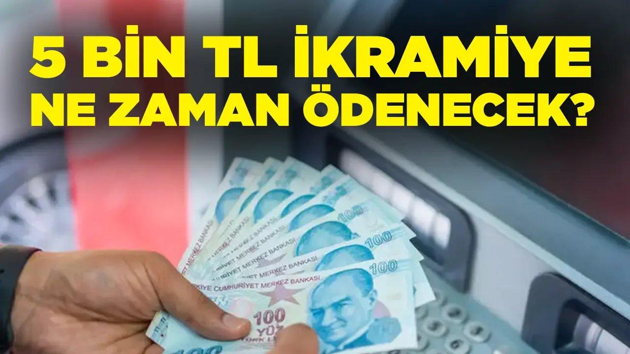 5 bin liralık emekli ikramiyesi ne zaman ödenecek? Emeklilere 5 bin TL 29 Ekim Cumhuriyet Bayramı ödemesi tarihleri 2023