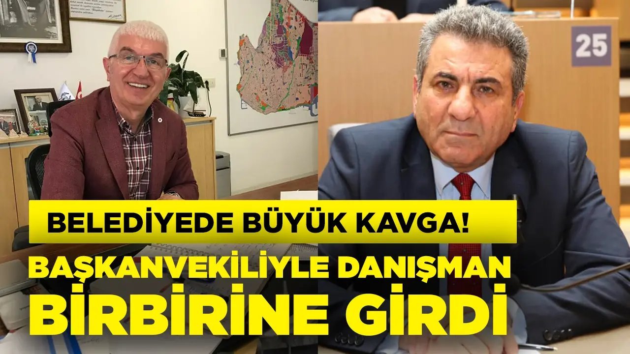 Belediyede büyük kavga! Başkanvekili ile danışman birbirine girdi!