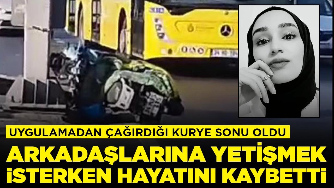 Uygulamadan çağırdığı motokurye sonu oldu: Arkadaşlarıyla randevusuna yetişmek isterken öldü