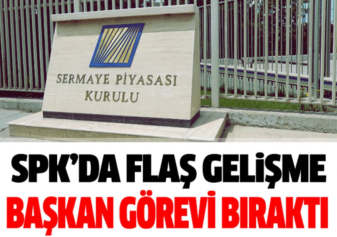 SPK Başkanı Vahdettin Ertaş görevini bıraktı