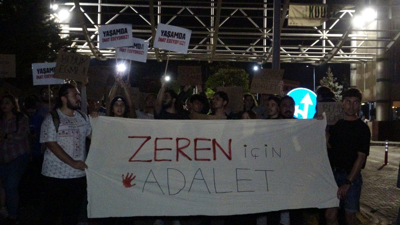 KYK'da kalan öğrenciler Zeren için toplandı