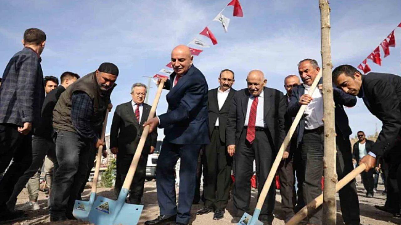 Keçiören Belediyesi'nden 100. yıla özel 100 bininci fidan