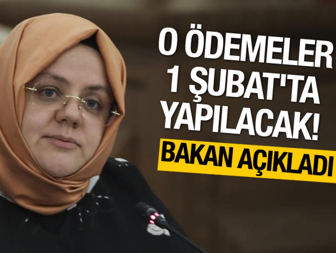 Harp ve vazife malulüne ek ödemeler 1 Şubat'ta yapılacak