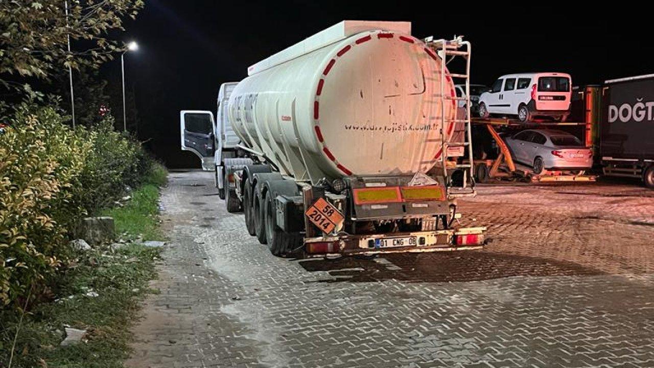 Tankerden 25 ton hidrojen gazı sızdı