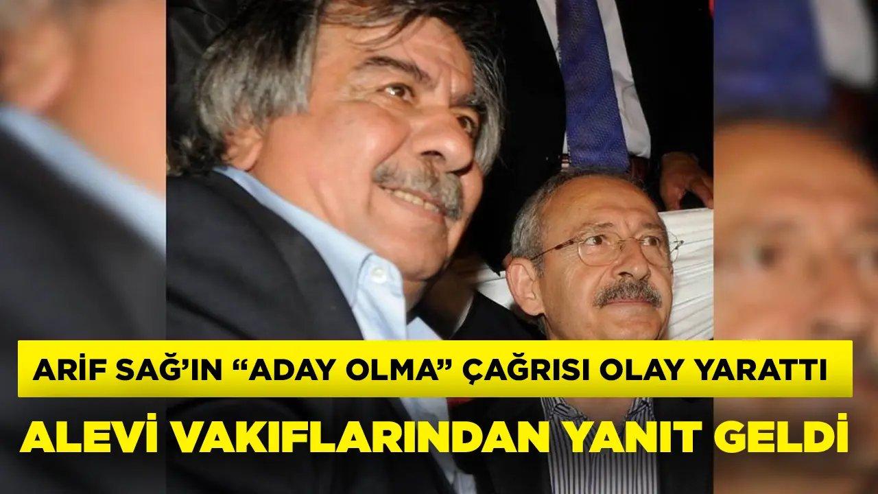 Alevi Vakıfları Başkanı Doğan’dan Arif Sağ’a yanıt