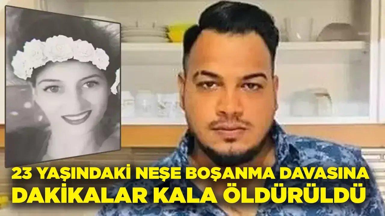 Boşanma davasına dakikalar kala adliye bahçesinde öldürüldü