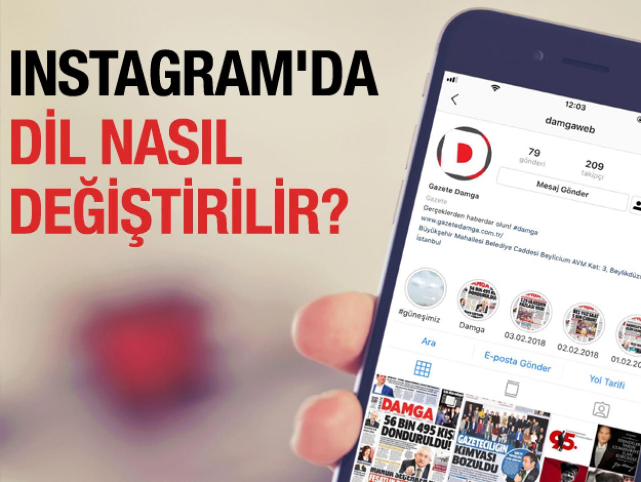 Instagram'da dil nasıl değiştirilir? Kullanım dili değişenler için çözüm