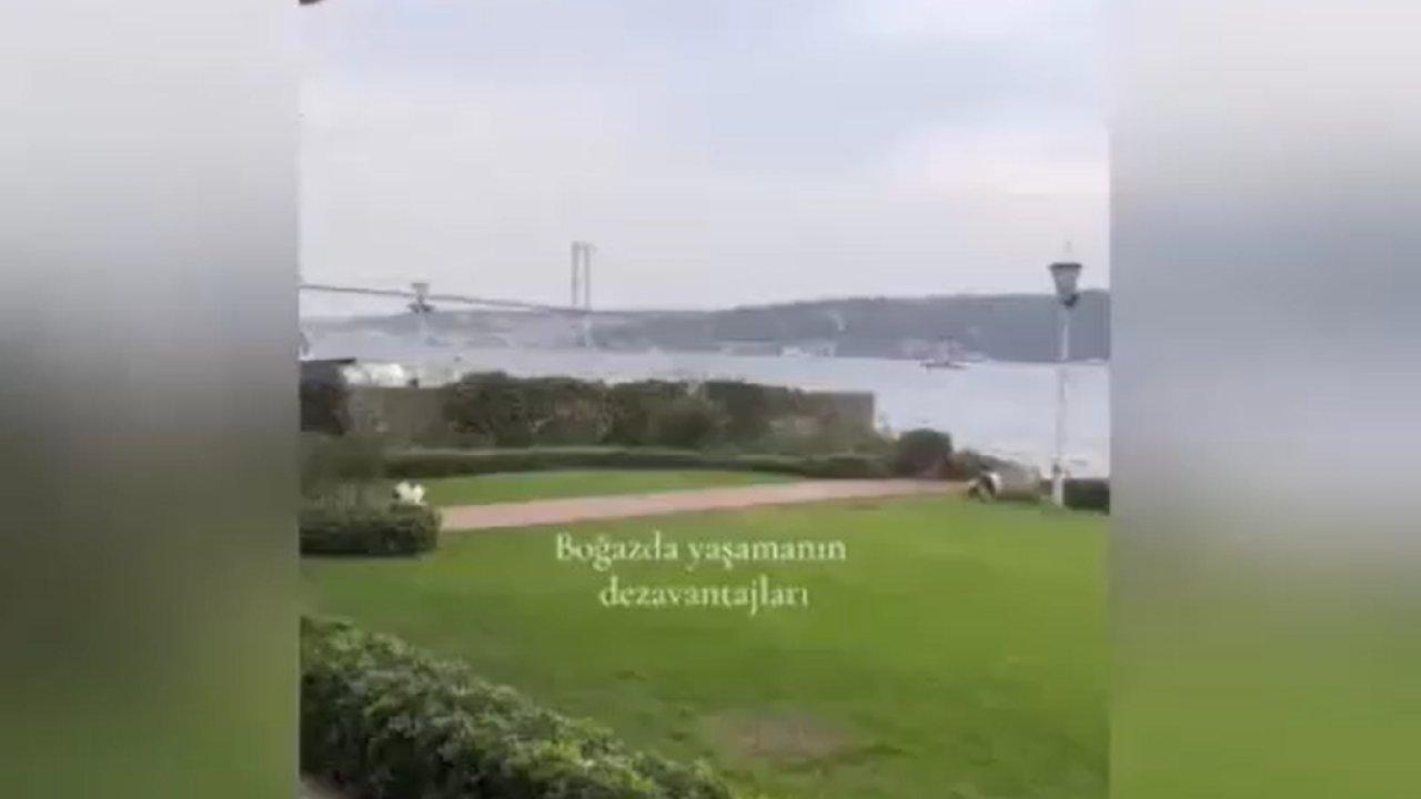 Boğaz’da yalıda yaşamanın dezavantajlarını anlattı, viral oldu!