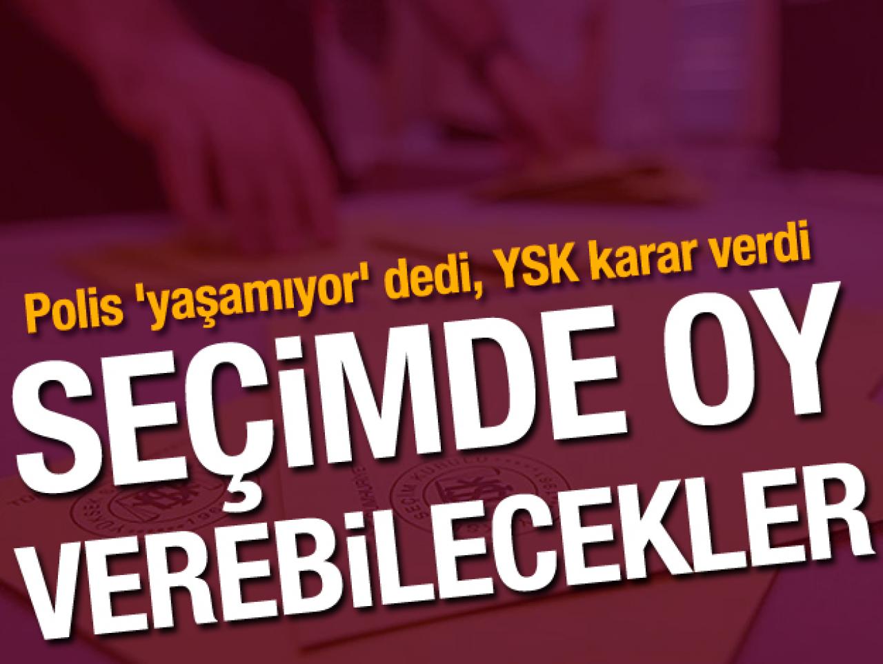 Çatalca'da seçmenlikleri dondurulan vatandaşlar oy kullanabilecek