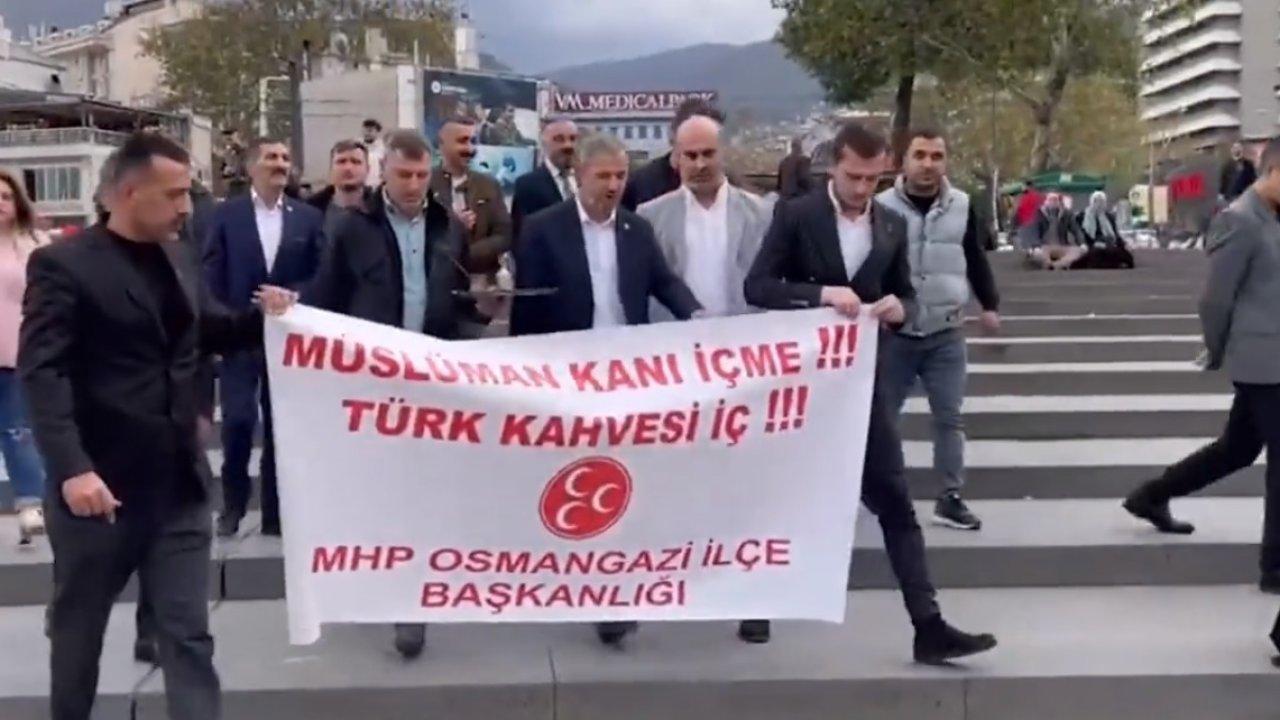 MHP, Starbucks'dan kahve alanları Türk kahvesi içmeye davet etti