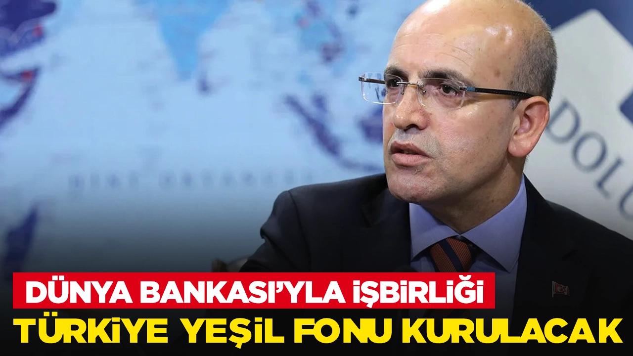 Mehmet Şimşek açıkladı: Türkiye Yeşil Fonu kurulacak