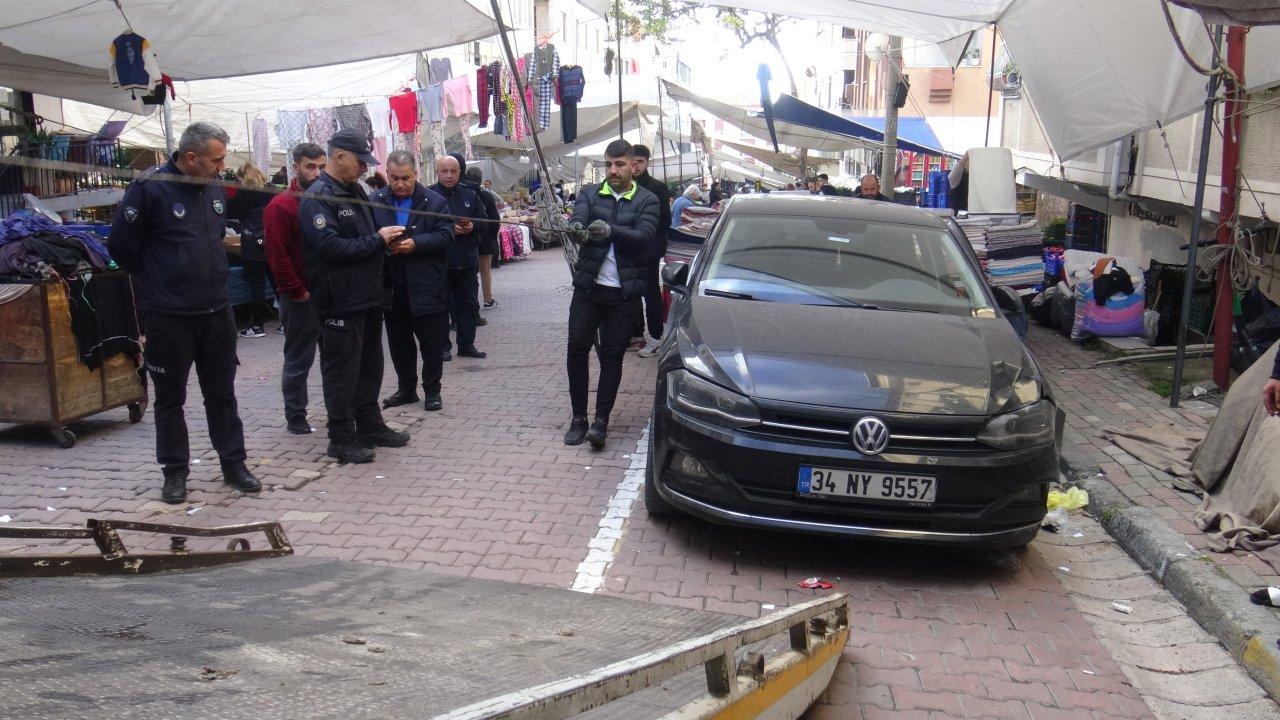 Pazardaki sahipsiz otomobil çalıntı çıktı