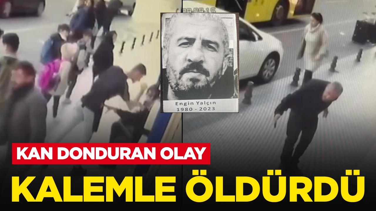 Kan donduran olay: Kalemle öldürdü