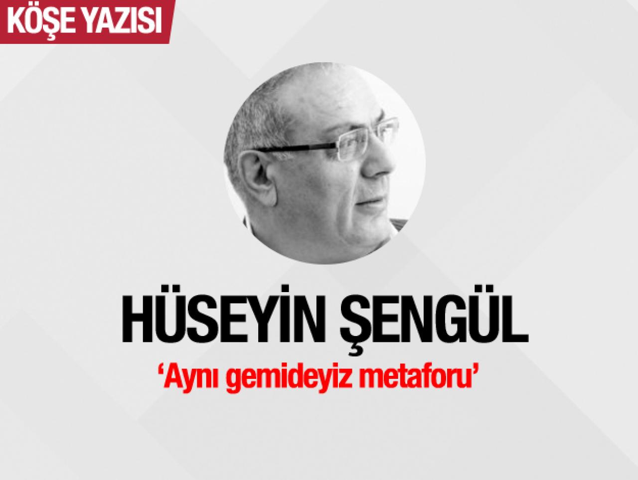 Aynı gemideyiz metaforu