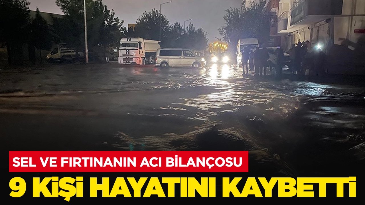 Olumsuz hava koşullarının acı bilançosu: 9 kişi hayatını kaybetti