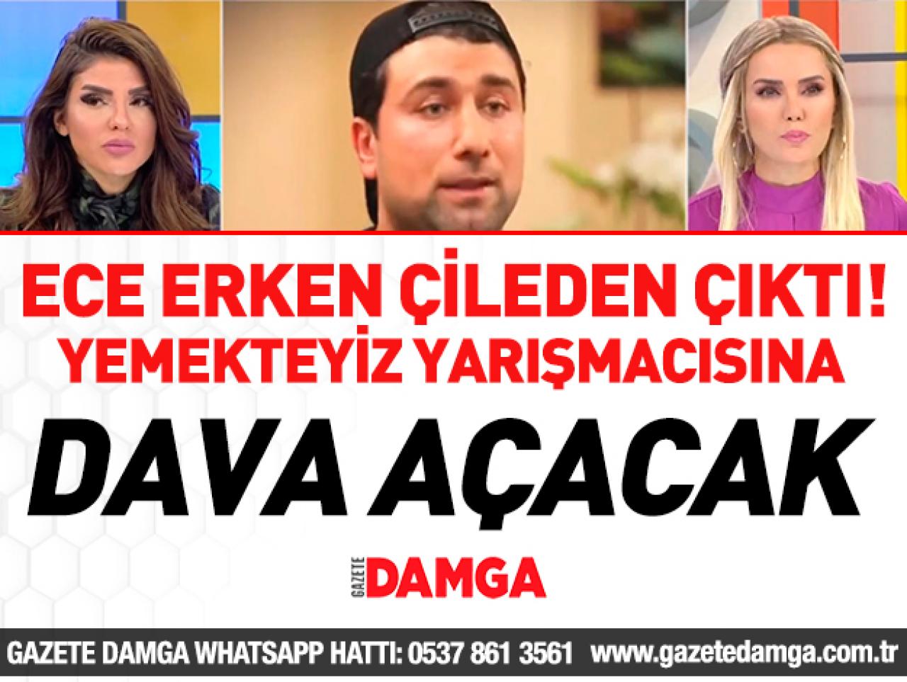 Ece Erken'den Yasin Obuz'a dava!