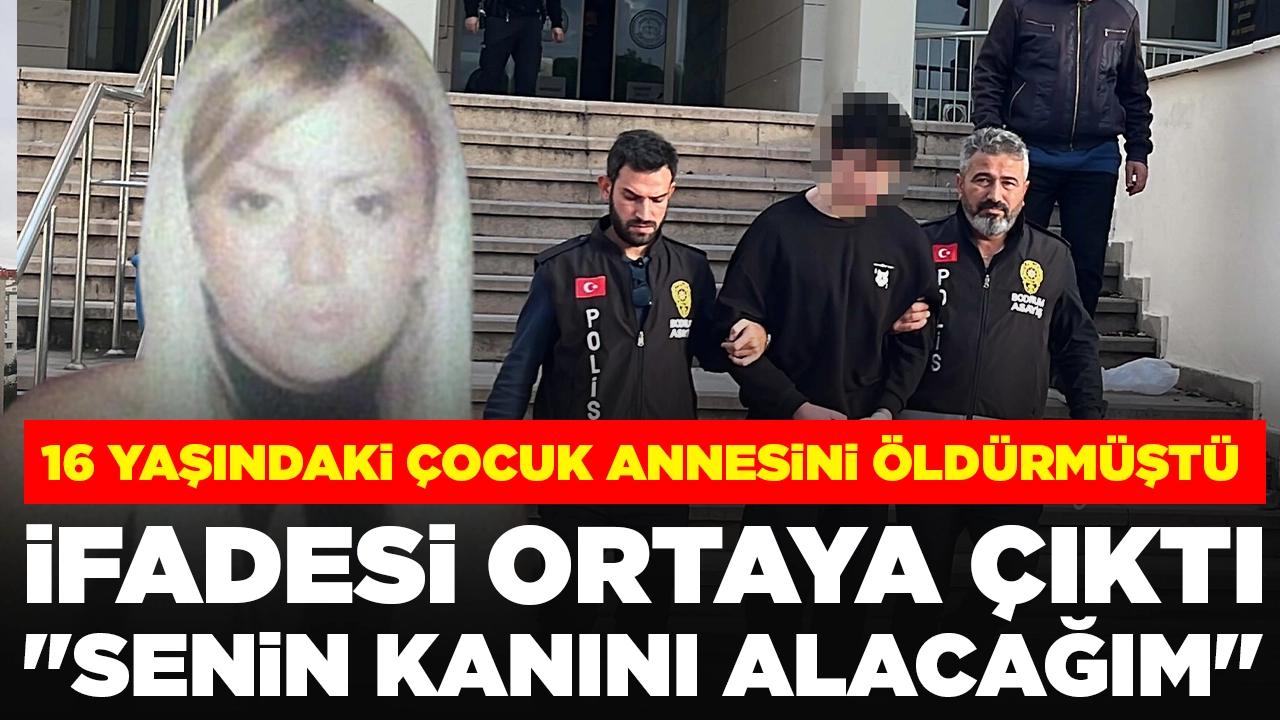 16 yaşındaki çocuk annesini öldürmüştü! Nedeni ortaya çıktı: 'Senin kanını alacağım'