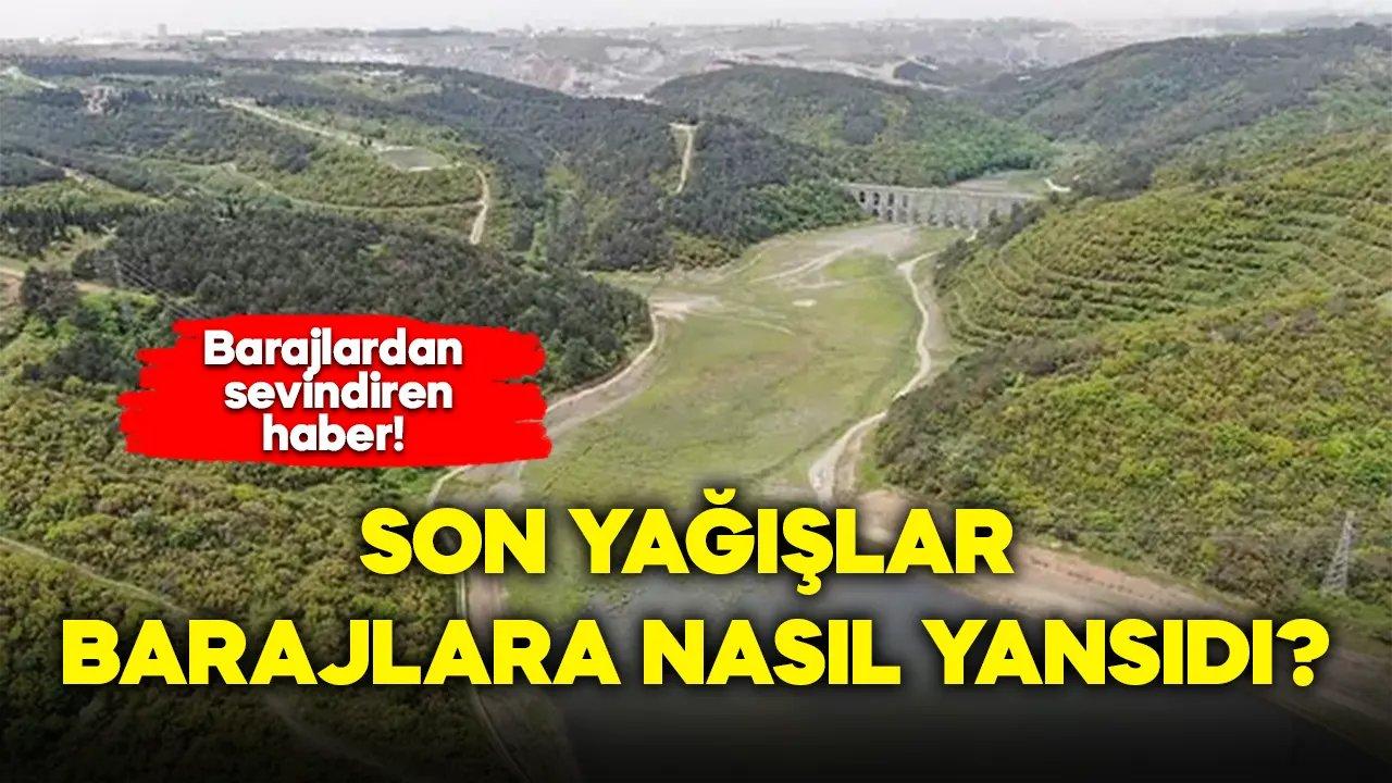 İstanbul barajları güncel doluluk oranları 12 Aralık Salı 2023