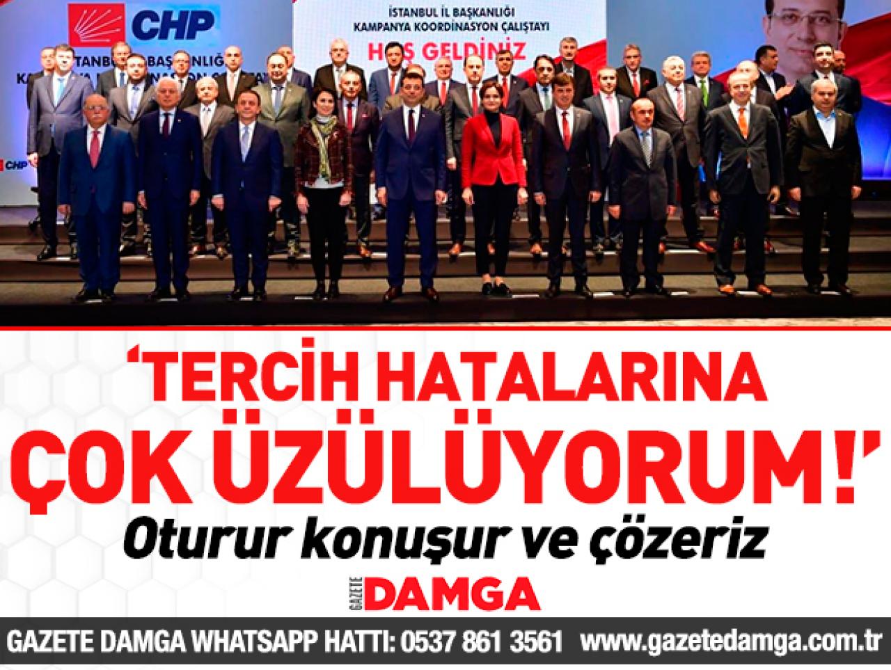 Tercih hatalarına çok üzülüyorum