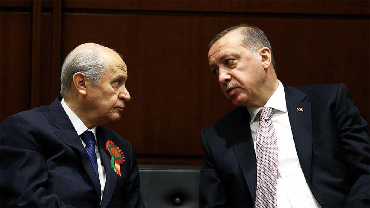 Erdoğan ile Bahçeli'den sürpriz görüşme!