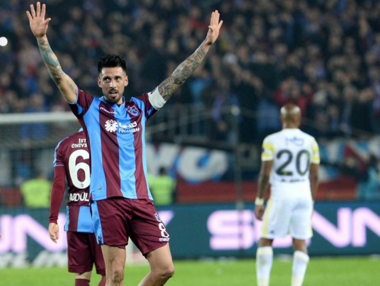 Trabzonspor'da Jose Sosa sevinci!